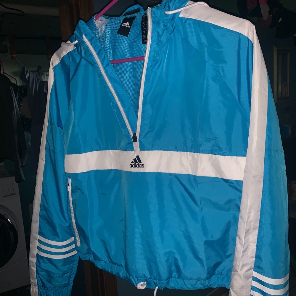 Cropped Adidas Windbreaker